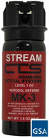 Level 1 Pepper Spray Stream